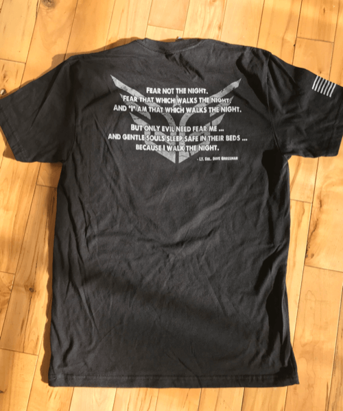 "Angel Of The Night” T-Shirt - camo/black - Blue Grit