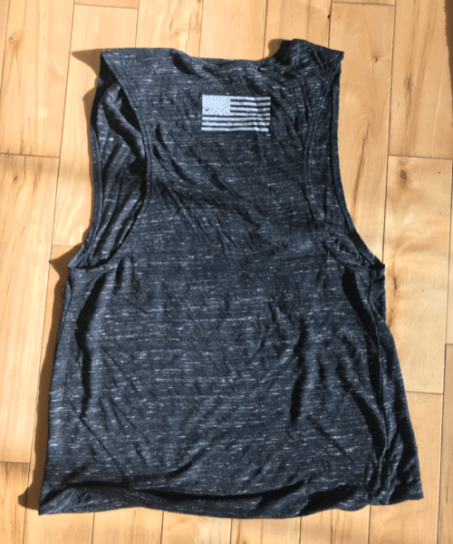 Women's HTL muscle tank - Blue Grit