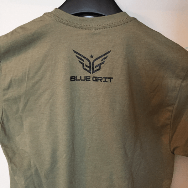 "Silkies Are For The Boys" T-shirt - Blue Grit