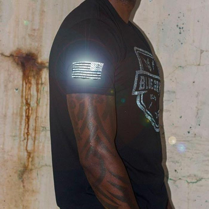 "Angel Of The Night” T-Shirt - Black - Blue Grit