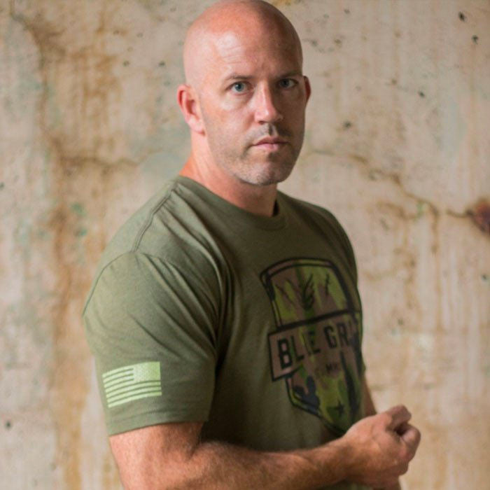 "Angel Of The Night” T-Shirt - Green - Blue Grit