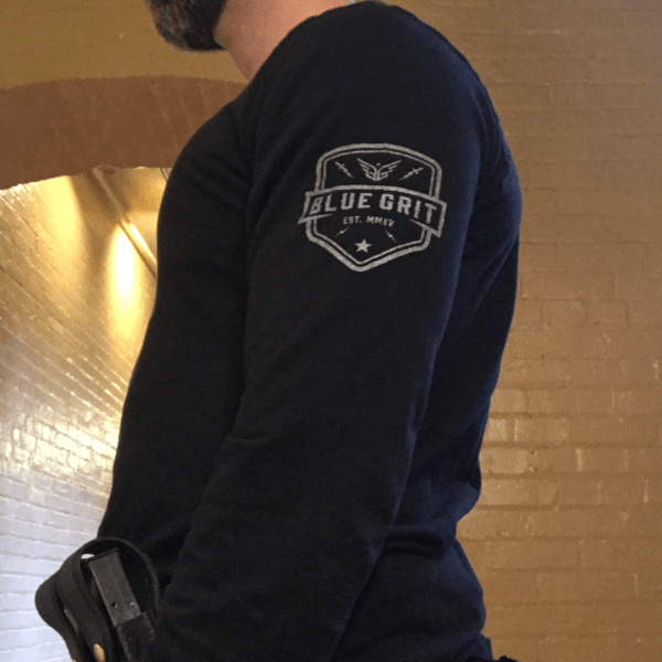 Subtle Pride Long Sleeve - Blue Grit