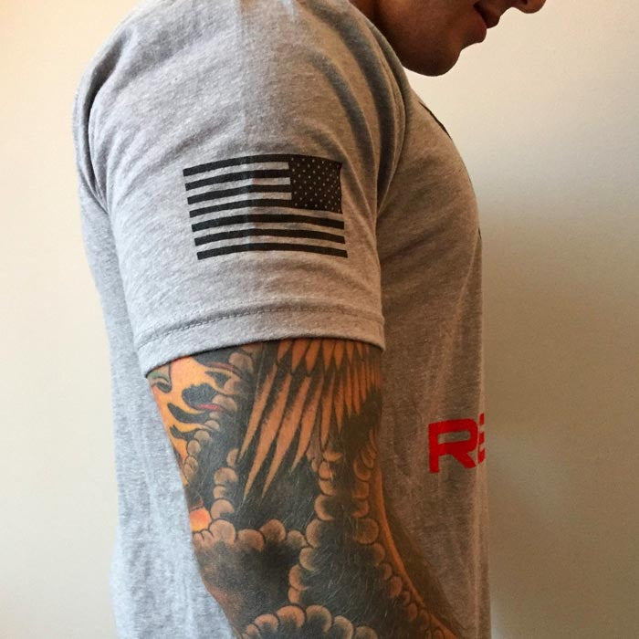 Hold The Line (Bravest Edition) T-Shirt - Blue Grit