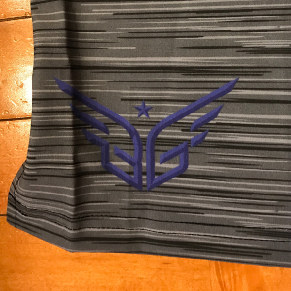 Alfa short (gray heather) - Blue Grit