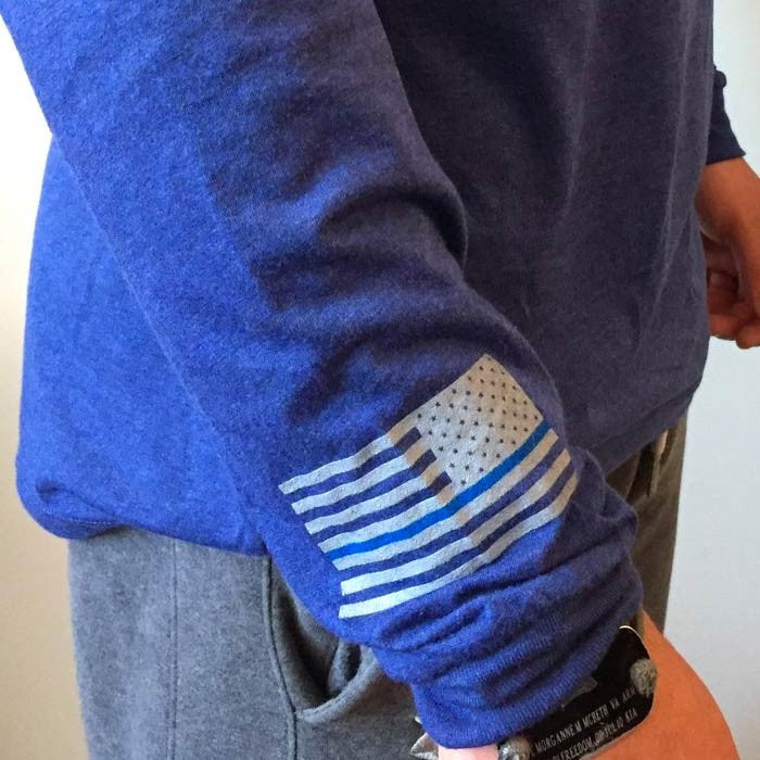 Subtle Pride Long Sleeve - Blue Grit