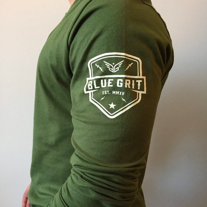 Subtle Pride Long Sleeve - Blue Grit