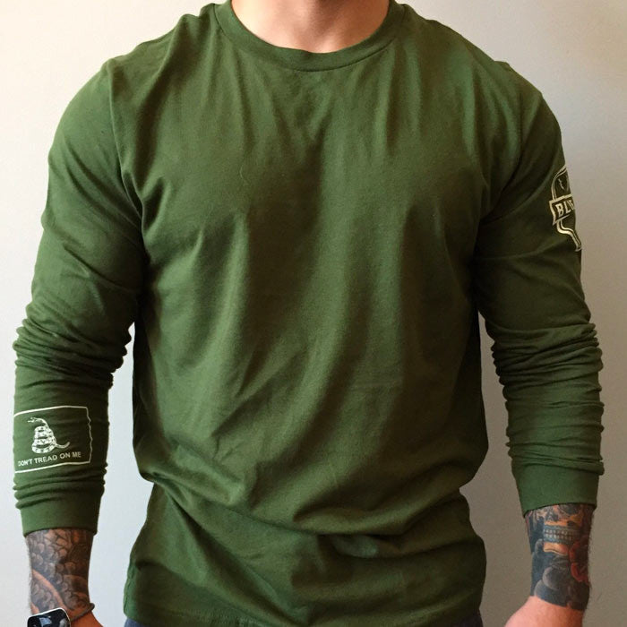 Subtle Pride Long Sleeve - Blue Grit