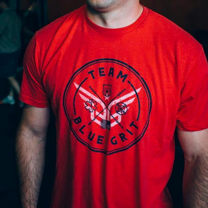 Team Blue Grit T-shirt - Blue Grit
