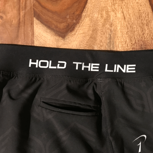 Hold The Line short - Blue Grit